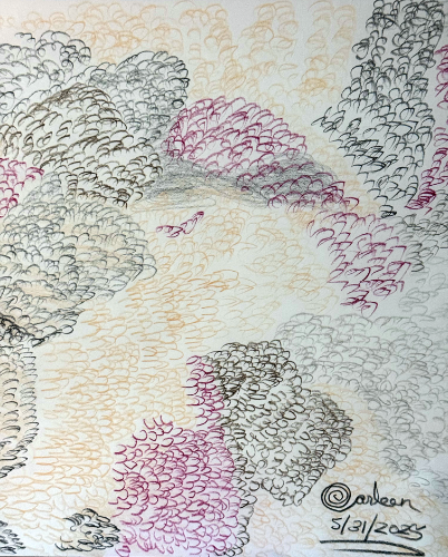 Birds Eye View - Intuitive Art By Queen Carleen