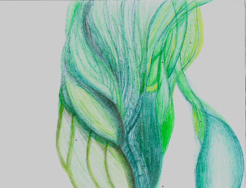 Plant Being - Intuitive Art By Queen Carleen Patrick